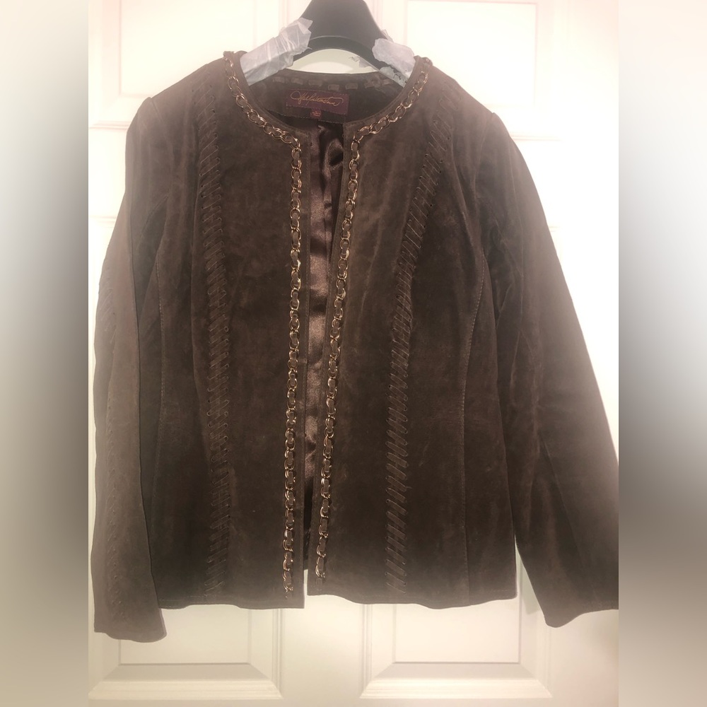 Women’s suede blazer